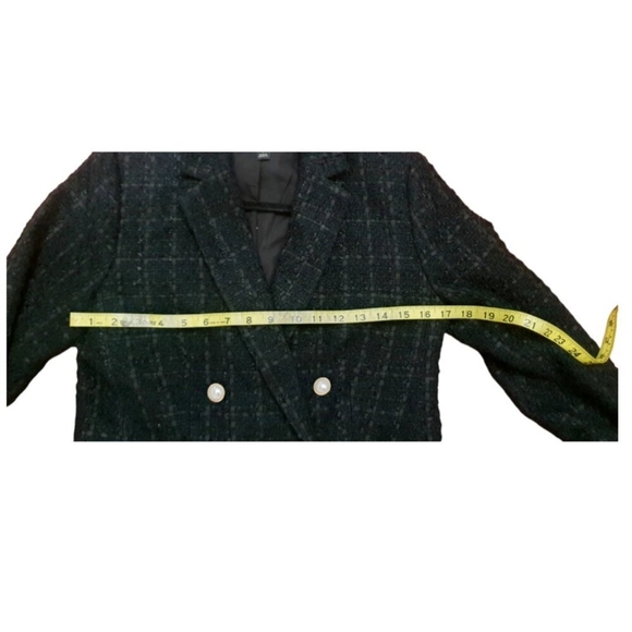 Ann Taylor The Petite Tweed Double Breasted Blazer Size 2 - Picture 9 of 10